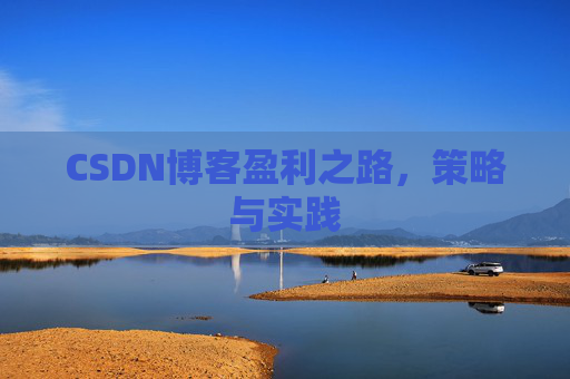 CSDN博客盈利之路，策略与实践